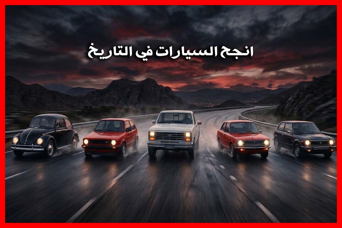 افضل السيارات مبيعا في التاريخ البشري